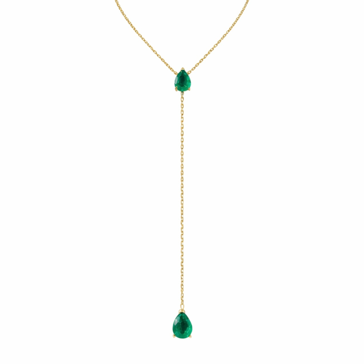 JADE DROP NECKLACE 925