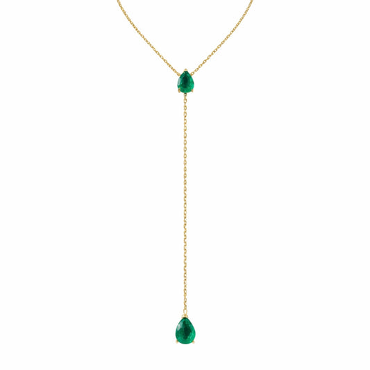 JADE DROP NECKLACE 925
