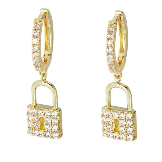 THE PADLOCK EARRINGS