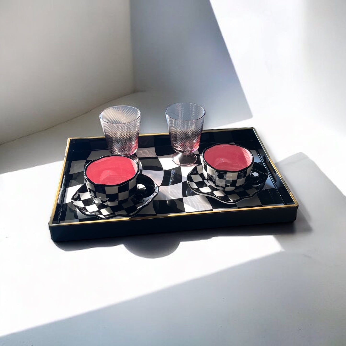 Le Noir Tray Set