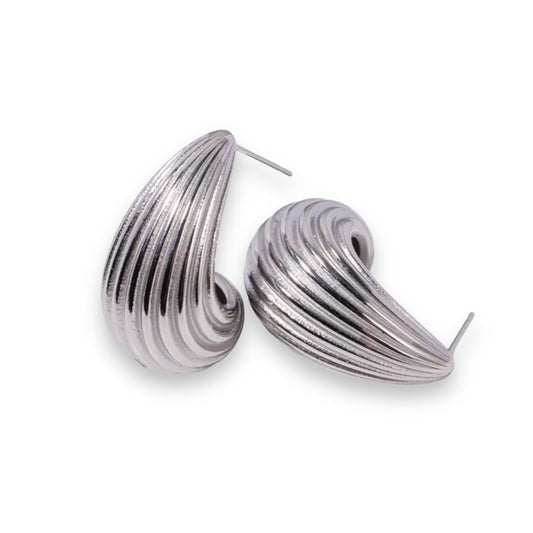 ZOE SILVER EARRINGS