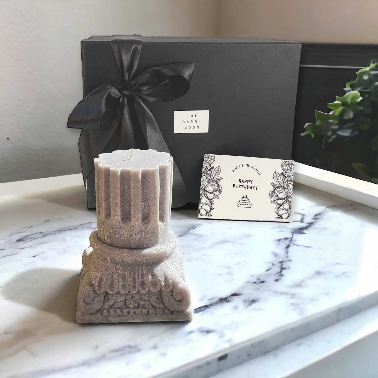 Olympia Grey Candle