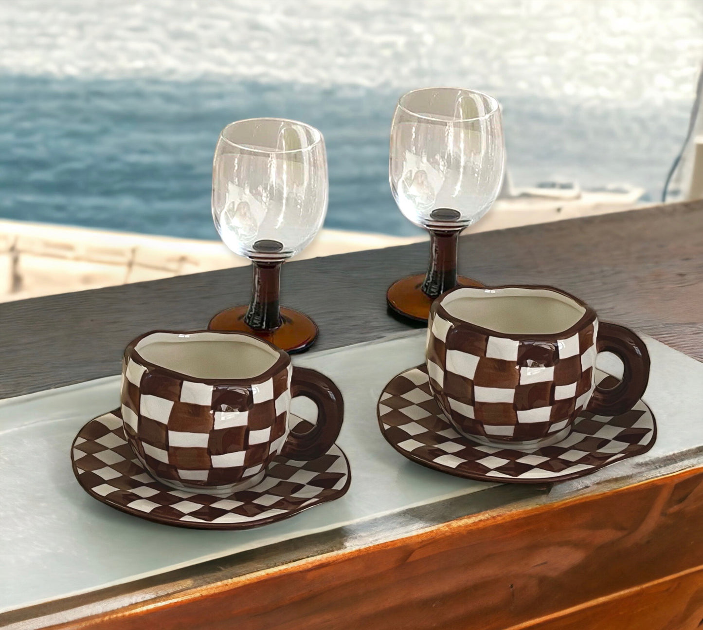 The Latte Tray Set