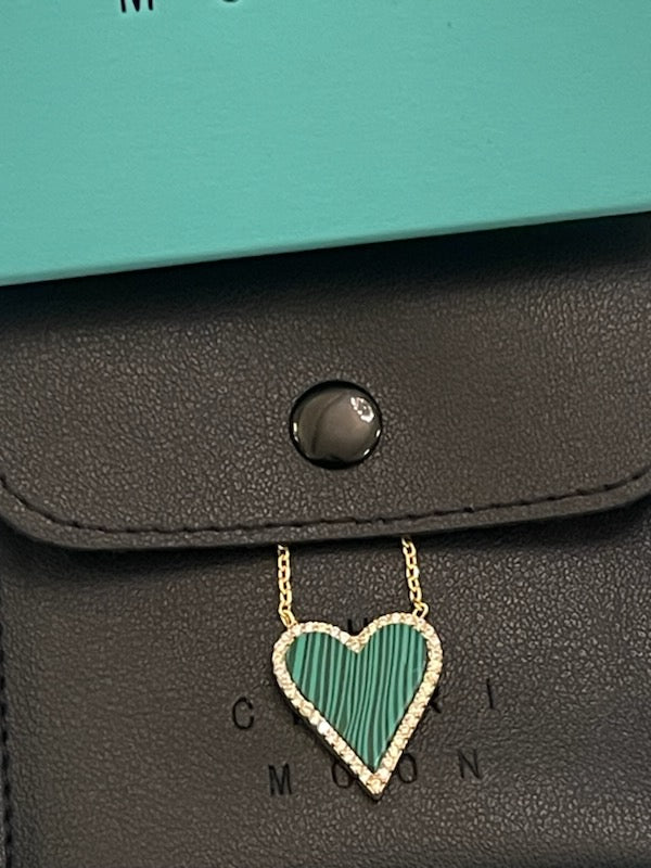 Cuore DI Malachite 925