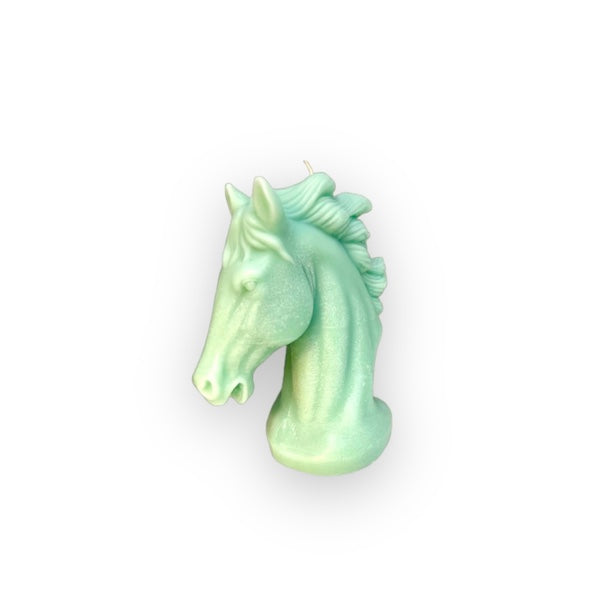 The Mint Horse Candle